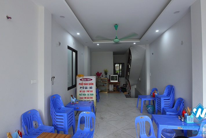 A brand-new 5-floor office for rent in the main road Au Co st, Tay Ho district